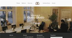 Desktop Screenshot of gustogiusto.dk